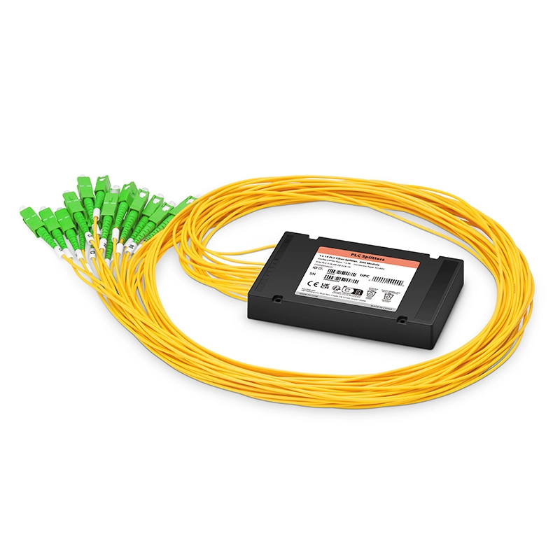 1x16 PLC Fiber Splitter in ABS Enclosure