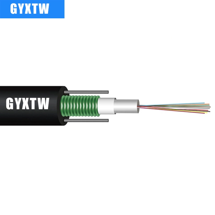 GYXTW 4 / 6 /8 /12 core Center Loose Armored Fiber Optical C